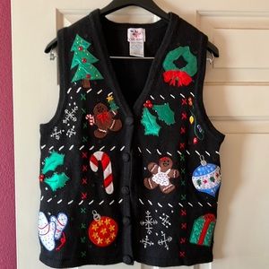 UGLY CHRISTMAS SWEATER VEST